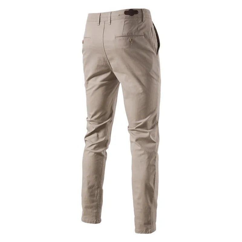 Calça Casual Slim com Elastano Enos