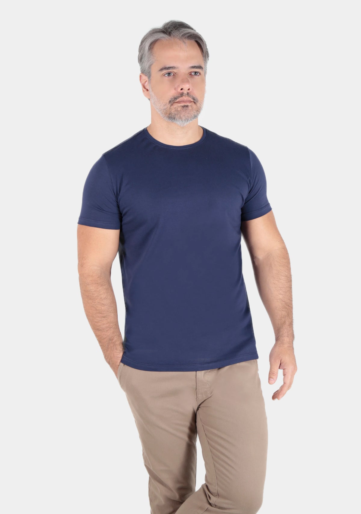 Camiseta premium algodão egípcio